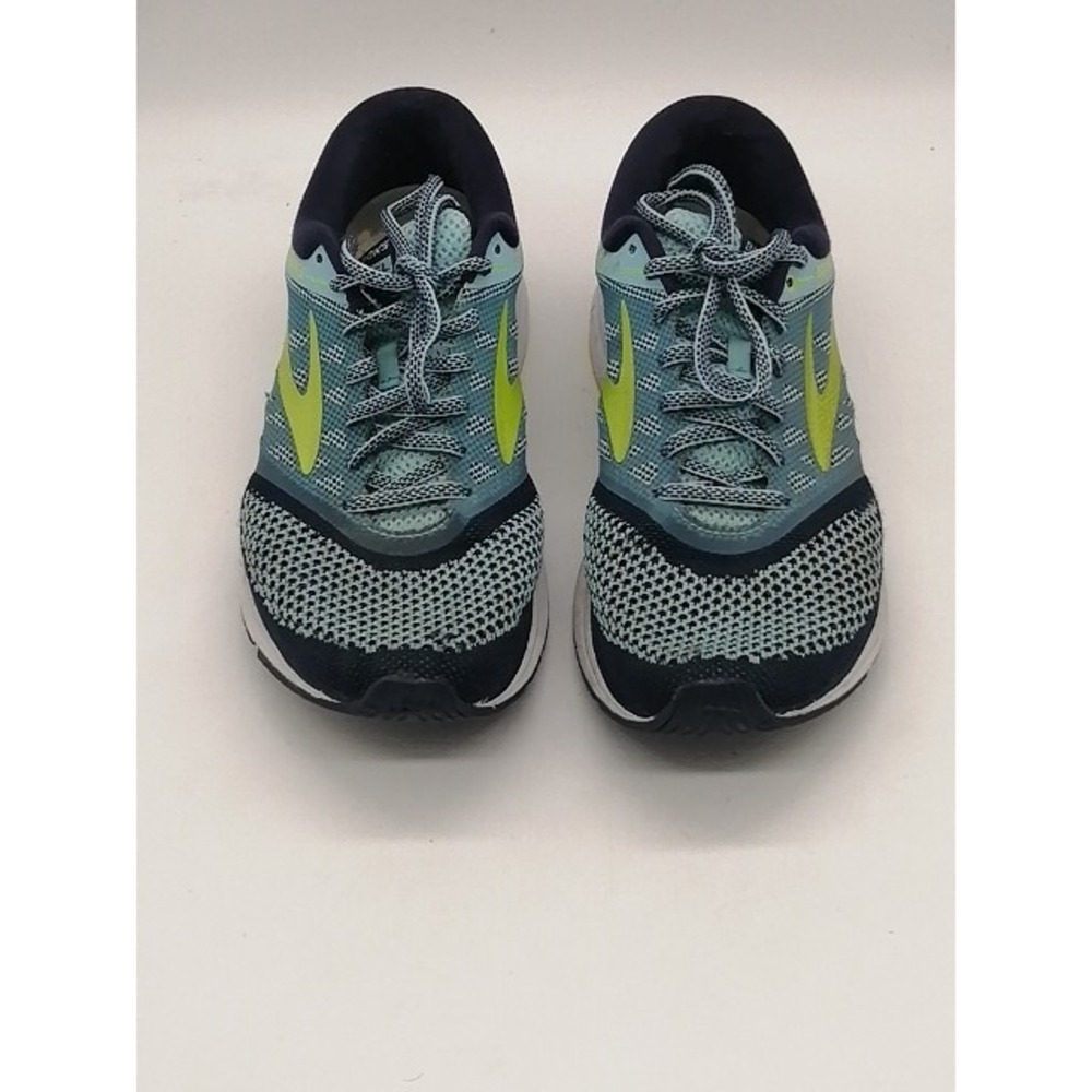 Brooks Sneakers Womens Revel Blue Yellow 8 Athletic Running Shoe 1202491B402